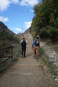 The climb to Patones de Arriba