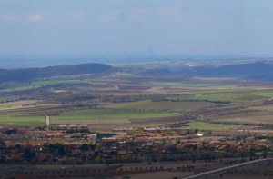 Can you see Madrid's skyline on the horizon?